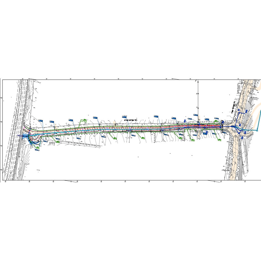 תכנית גיאומטריה - שיקום רחוב מסילת ישרים