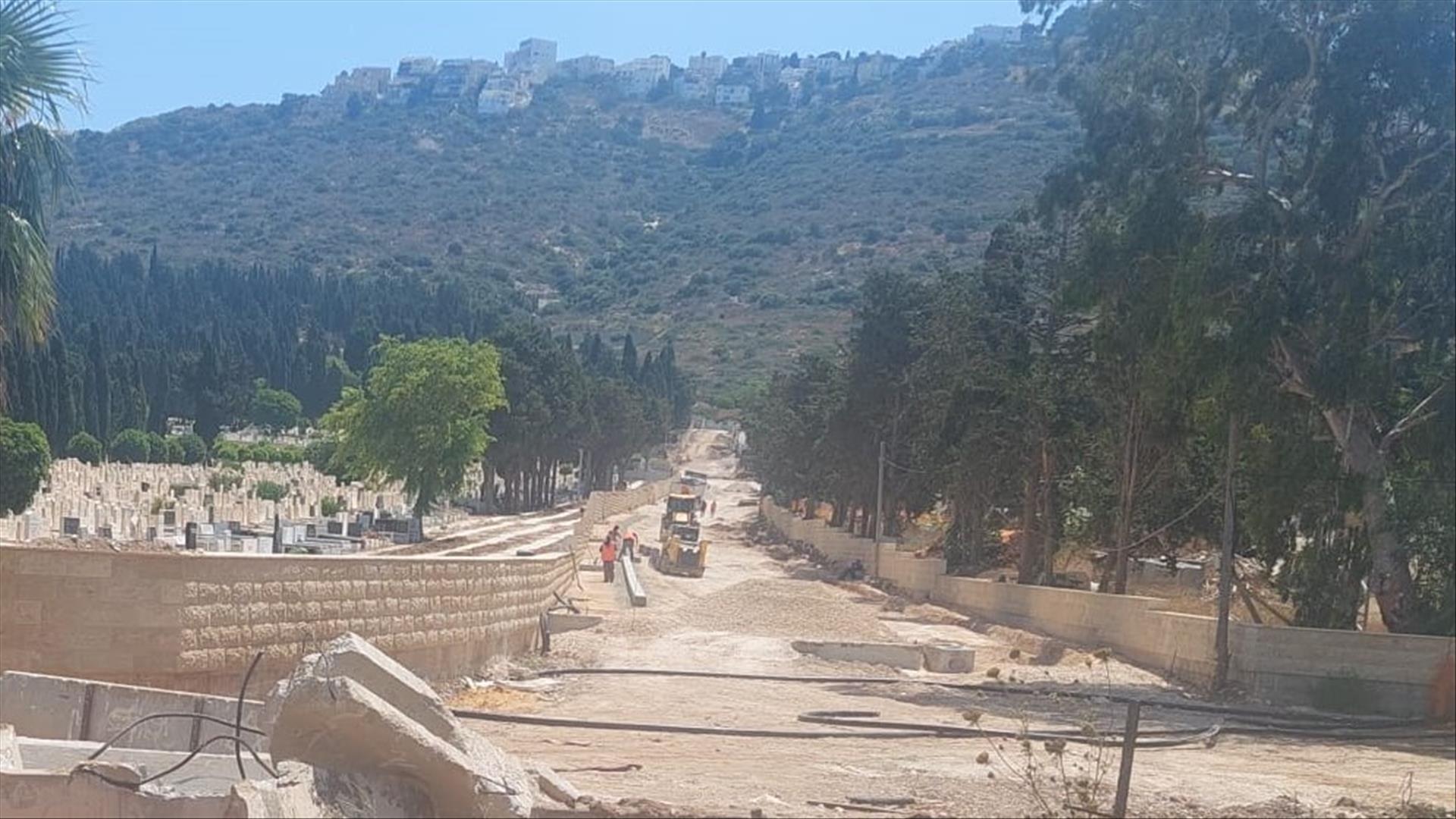 ביצוע פרויקט הסדרת רחוב מסילת ישרים